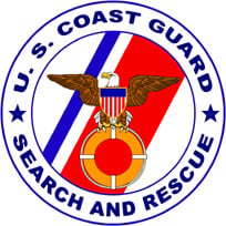 Search and Rescue Program Logo of the United States Coast Guard.