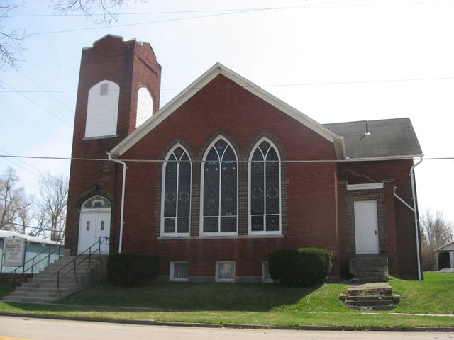 West Mansfield Friends Church, Ohio, affiliated with the Evangelical Friends Church International