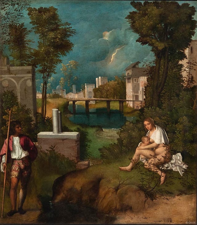 Giorgione's The Tempest.
