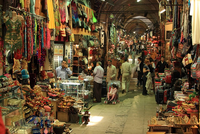 The Grand Bazaar is one of the largest covered markets in the world.