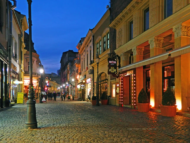 The Old Town is the heart of Bucharest nightlife.