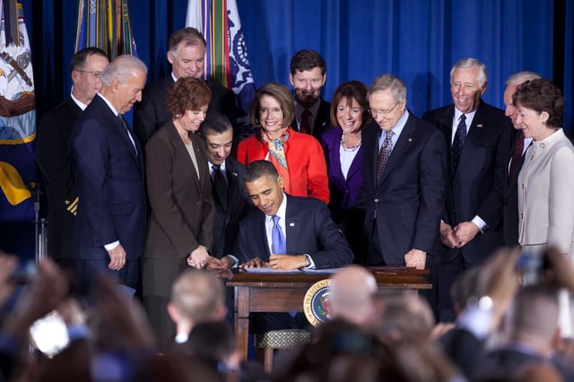 Obama signs the Don't Ask, Don't Tell Repeal Act of 2010