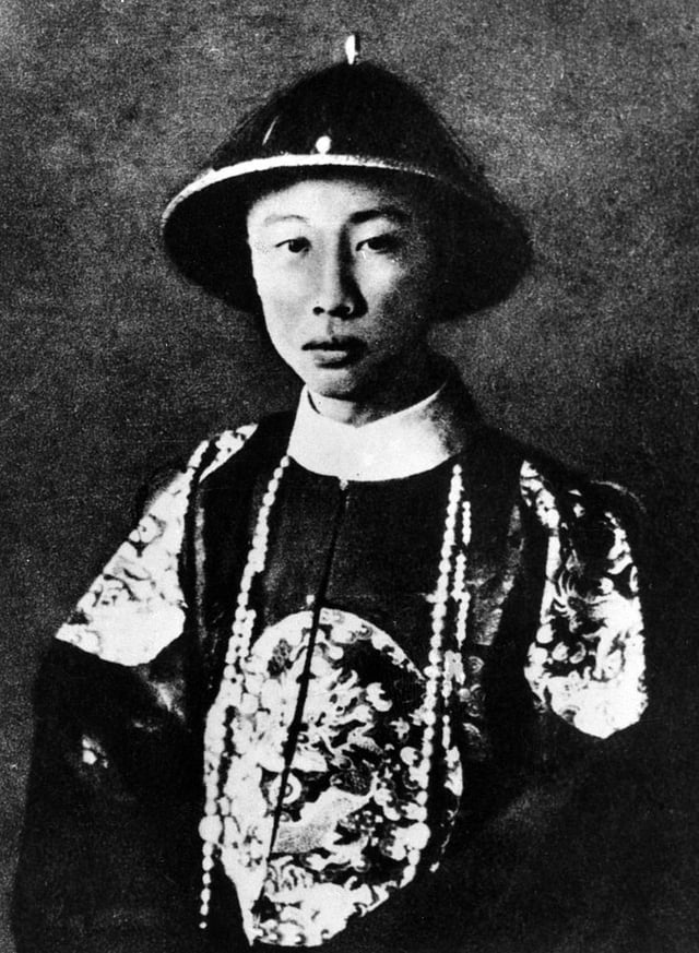 Puyi in 1922