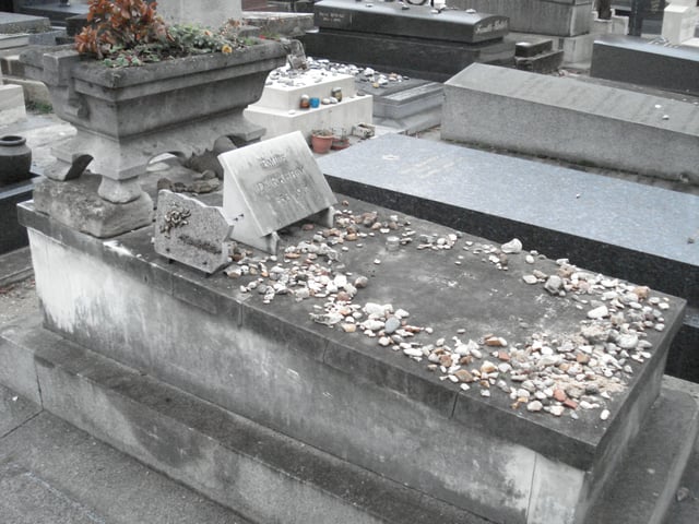 Émile Durkheim's grave in Montparnasse Cemetery