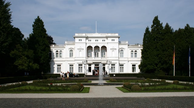 Between 1950 and 1994, Villa Hammerschmidt was the primary official residence of the President of Germany. Today it serves as the President's secondary residence.