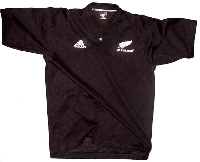 The All Blacks jersey caused controversy