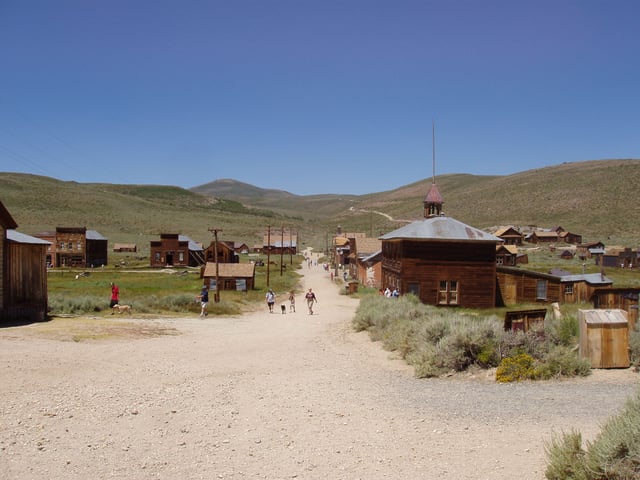 Bodie, as seen from the hill looking to the cemetery