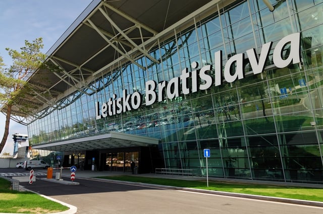 Terminal building at Bratislava Airport (BTS)