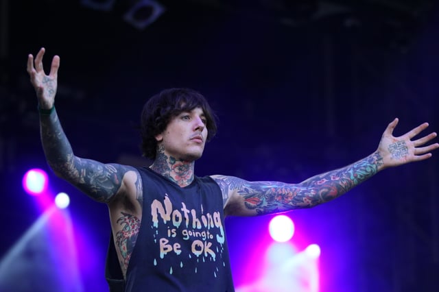 Sykes performing in 2014
