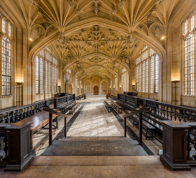 The Divinity School at the Bodleian Library