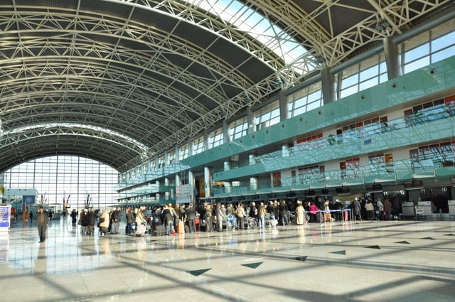 Adnan Menderes International Airport is the main airport in İzmir.