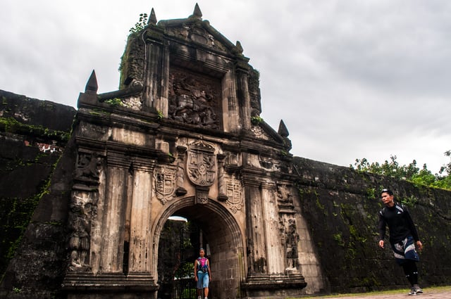 The historic Fort Santiago in Intramuros.