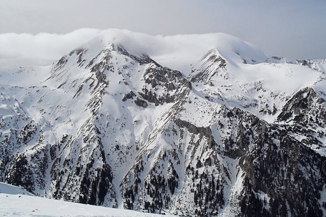 The Pirin range west of Bansko