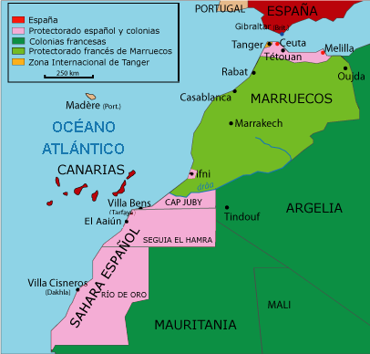 Morocco and Spanish territories
