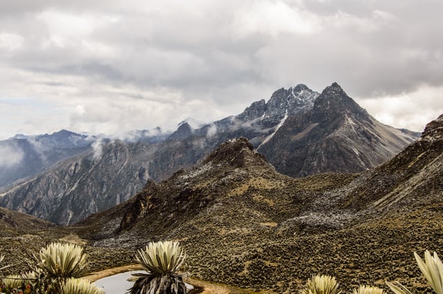 Mountains in Mifafí Valley.