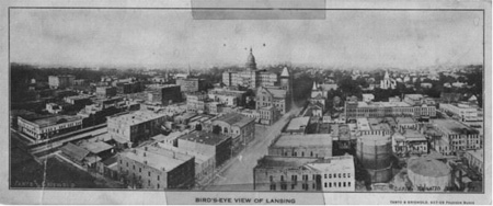 Lansing in 1890