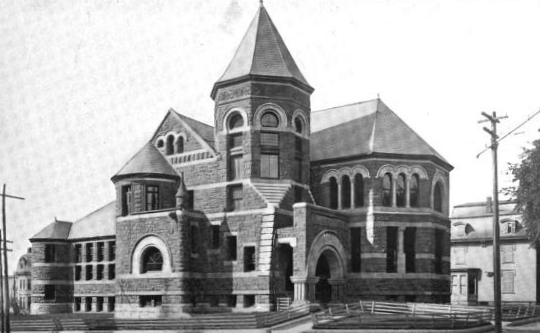 Lawrence public library, 1899