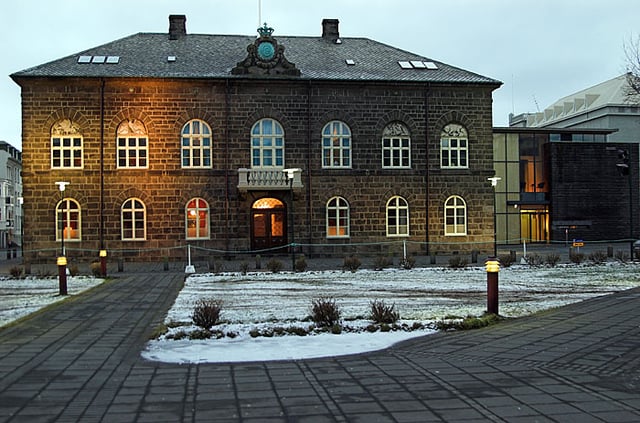 The Parliament of Iceland in Reykjavík