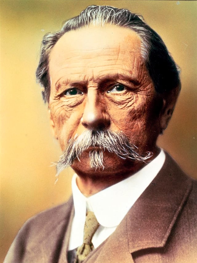 Karl Benz.  Benz made the 1886 Benz Patent Motorwagen, which is widely regarded as the first automobile.