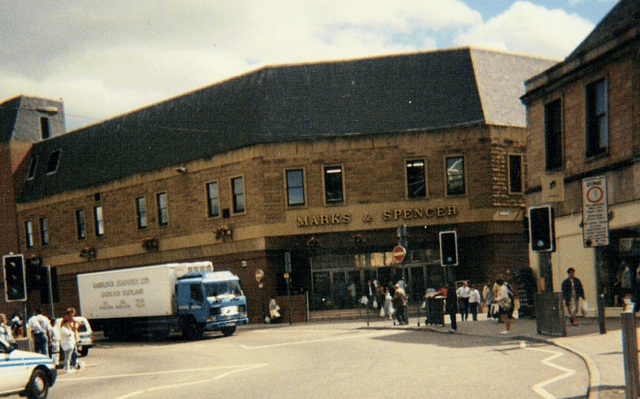 M&S shop in Inverness in 1998