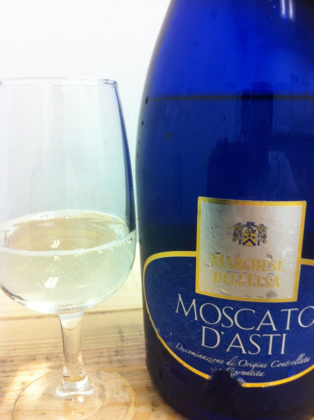 A Moscato d'Asti wine from Piedmont, Italy.