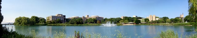 Panorama of Northwestern University