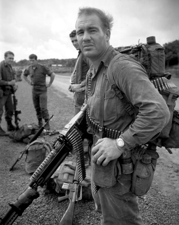 An Australian soldier in Vietnam
