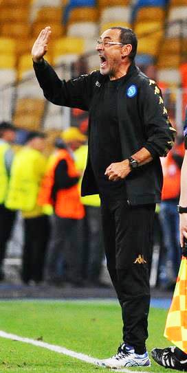Maurizio Sarri is the current head coach of the club