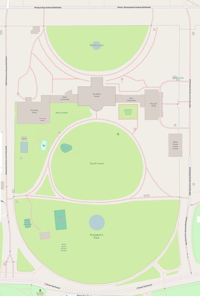 Layout of entire site