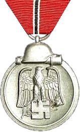 Over three million German and Axis personnel were awarded the Eastern Front Medal for service during 15 November 1941 – 15 April 1942. It was nicknamed the Gefrierfleischorden – "frozen meat-medal".