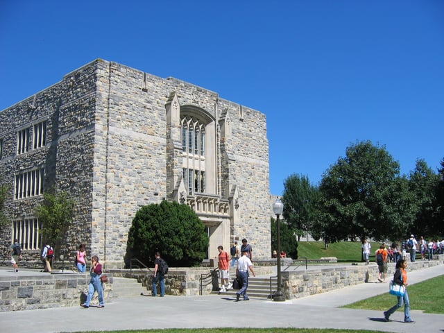 Norris Hall houses the Center for Peace Studies and Violence Prevention and some offices for the Department of Engineering Science and Mechanics.