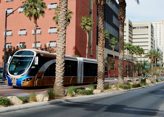 Regional Transportation Commission (RTC) provides public transportation