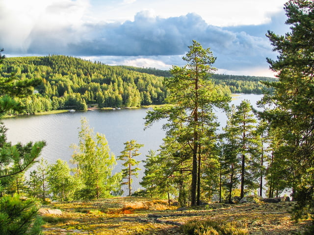 Lake Päijänne is one of tens of thousands of lakes in Finnish Lakeland