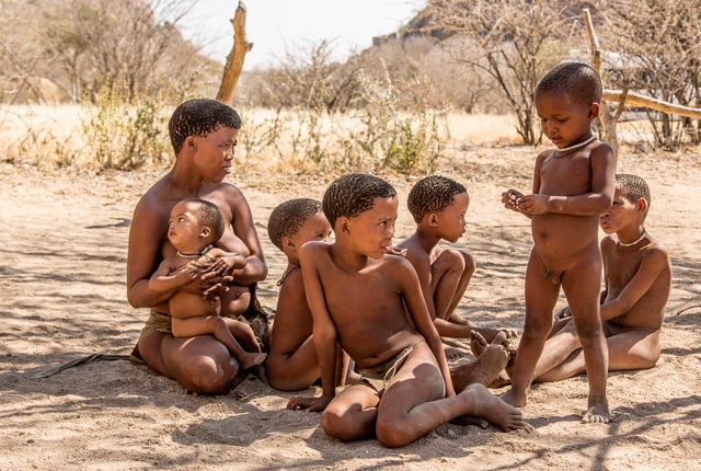 San people are Namibia's oldest indigenous inhabitants.