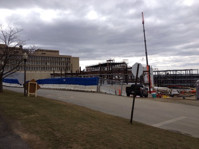 $182 million new Commonwealth Honors College complex being constructed at the university.