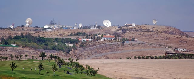 Gran Canaria space tracking station