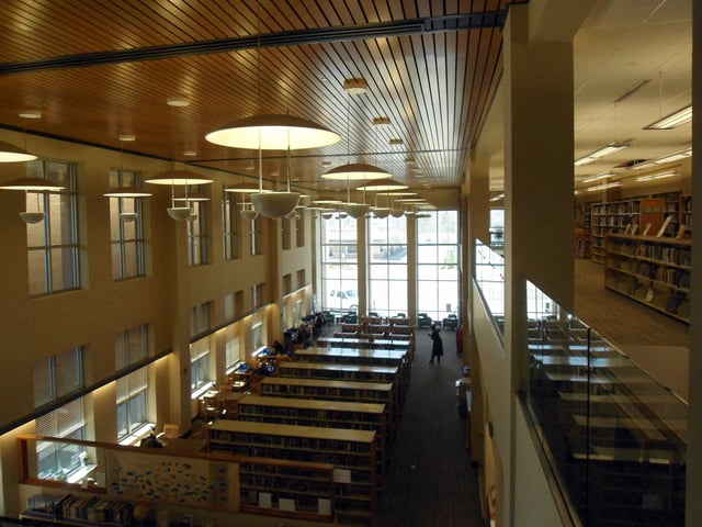 Upstairs in Gulfport Public Library