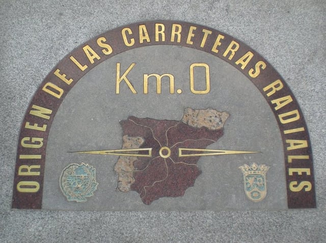 Madrid's renewed Kilometre Zero.