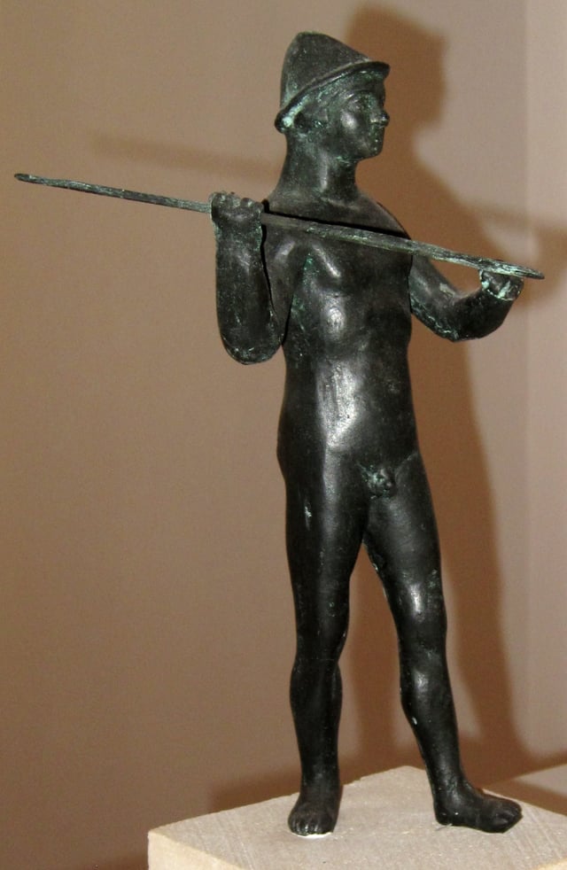 Bronze statuette of Mars Balearicus