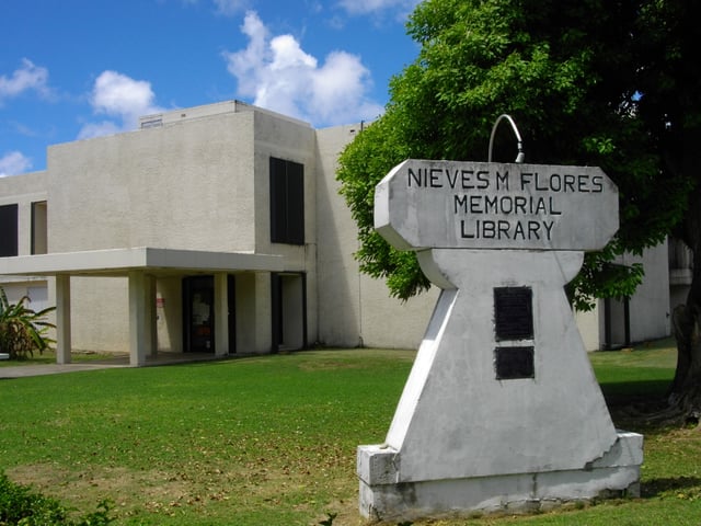 Guam Public Library System Nieves M. Flores Memorial Library, Hagåtña