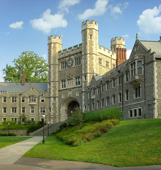 Blair Hall, the western portion of which is part of Mathey College