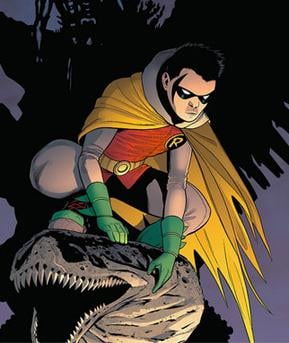 Damian Wayne in Batman and Robin vol. 2, #5 (March 2012). Art by Patrick Gleason.