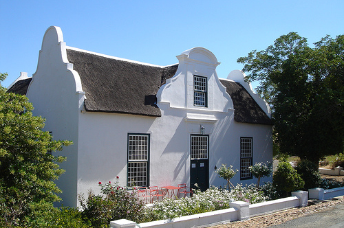 Traditional Cape Dutch architecture (Swellendam)