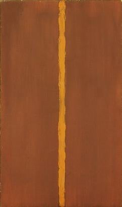 Barnett Newman, Onement 1, 1948. During the 1940s Barnett Newman wrote several articles about the new American painting.