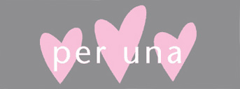 Per Una's logo, three hearts