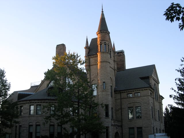 Peters Hall, home of the language departments, in 2010.