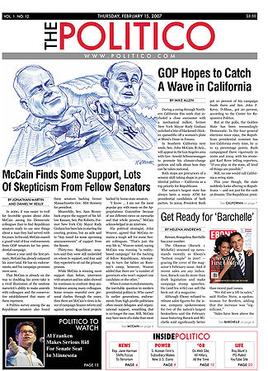 The Politico, February 15, 2007