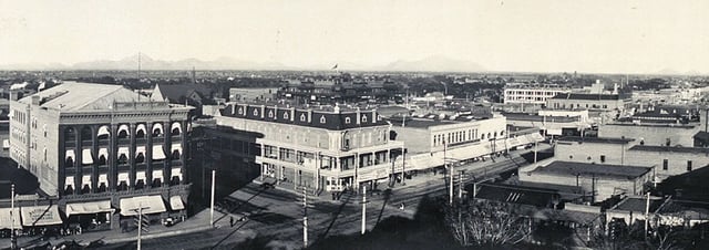 Central Avenue, Phoenix, 1908