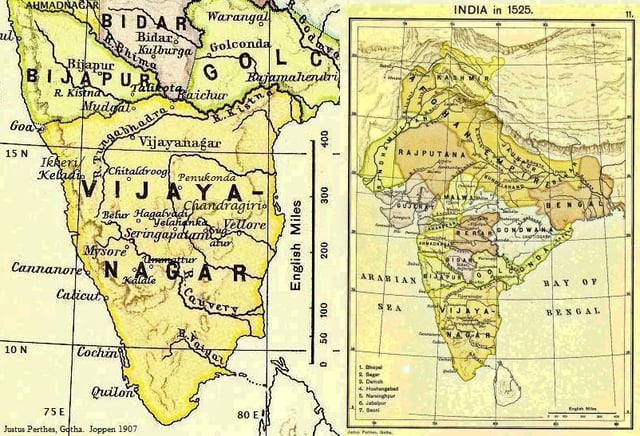 The Vijayanagara Empire in 1525