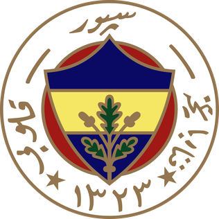Former crest of Fenerbahçe (1910)